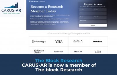 CARUS-AR is now a The Block Research member
